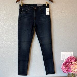 AG Adriano Goldschmied Dark Blue Skinny Jeans